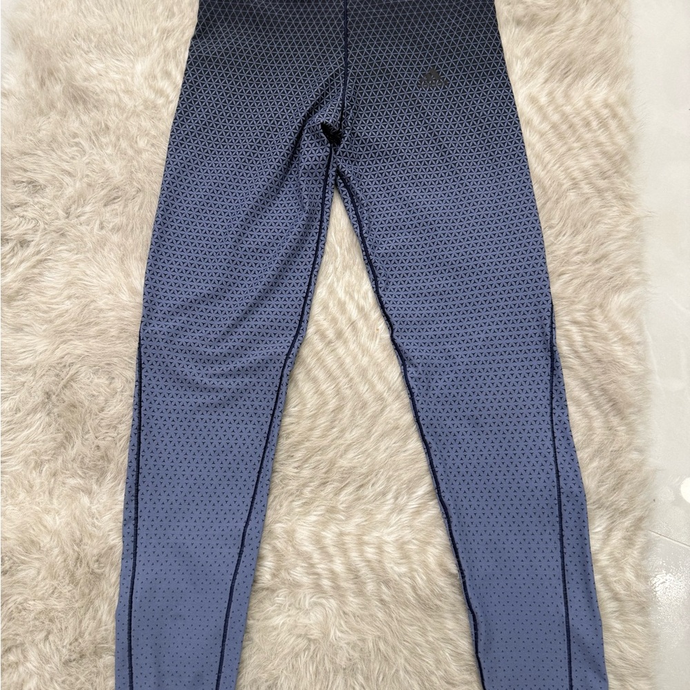Adidas Blue Gradient Leggings